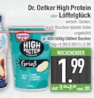 Proteinprodukte im EDEKA Prospekt High Protein von Dr. Oetker im aktuellen EDEKA Prospekt für 1,99 €