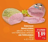 Aktuelle Zimmermann Angebote bei Marktkauf in Nürnberg Aktuelles Adventsschinken Angebot bei Marktkauf in Nürnberg ab 1,89 €