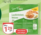 Aktuelles Landbrötchen Weizen Angebot bei GLOBUS in Duisburg ab 1,29 €