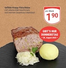 Gefillde-Knepp-Fleischkäse Angebote bei GLOBUS Homburg für 1,90 €