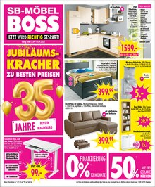 Bett im SB Möbel Boss Prospekt "JETZT WIRD RICHTIG GESPART!" mit 12 Seiten (Magdeburg)