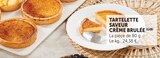 Tartelette saveur crème brûlée - Super U Tartelette saveur crème brûlée à 1,95 € dans le catalogue Super U