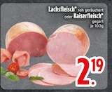 Aktuelles Lachsfleisch roh geräuchert Angebot bei EDEKA in Ingolstadt ab 2,19 €