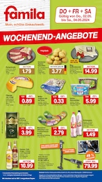 Aktueller famila Nordwest Supermärkte Prospekt für Anderlingen: WOCHENENDANGEBOTE mit 1} Seite, 02.05.2024 - 04.05.2024