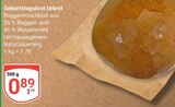 Geburtstagsbrot Urbrot bei GLOBUS im Zweibrücken Prospekt für 0,89 €