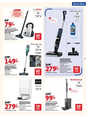 Promos Aspirateur Balai dans le catalogue "ÉLECTROSHOW" de Auchan Hypermarché Aspirateur Balai en promo dans le catalogue Auchan Hypermarché à la page 11