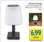 LED Solar Tischlampe Angebote bei diska Erlangen für 6,99 €