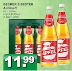 Apfelsaft Angebote von Becker's Bester bei Getränke Paradies Gelsenkirchen für 11,99 €