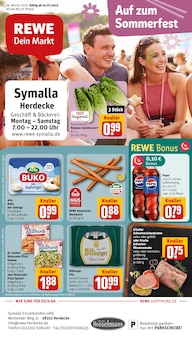 Aktueller REWE Prospekt "Dein Markt" Seite 1 von 27 Seiten für Hagen