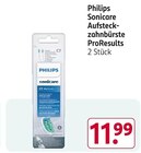 Aktuelles Sonicare Aufsteckzahnbürste ProResults Angebot bei Rossmann in Remscheid ab 11,99 €