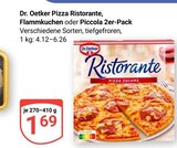 Pizza Ristorante Angebote von Dr. Oetker bei GLOBUS Bochum für 1,69 €