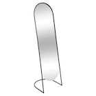 Miroir sur pied Jef métal 140x39cm en promo chez Maxi Bazar Nice à 29,99 €