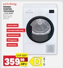 Wärmepumpentrockner PD 8D WMB Angebote von Privileg bei E center Mannheim für 359,99 €