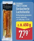 Geräucherte Lachsforelle Angebote von Gourmet Finest Cuisine bei ALDI Nord Hannover für 7,79 €