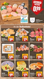 Mettwurst Angebot im aktuellen REWE Prospekt auf Seite 13