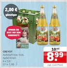 Aktuelles Apfelsaft klar Angebot bei Getränke Quelle Weydringer in Paderborn ab 8,99 €