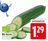 Bio-Gurke im aktuellen EDEKA Prospekt für 1,29 €