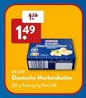 Deutsche Markenbutter bei ALDI SÜD im Lampertheim Prospekt für 1,49 €