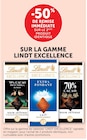 Promo -50% de remise immédiate sur le 2ème produit identique sur la gamme Lindt Excellence à  dans le catalogue Super U à Montbéliard