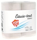 Essuie-tout compact 3=9 rouleaux classiques - TOP BUDGET dans le catalogue Intermarché Super