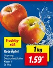 Lidl Niederwerth - Rote Äpfel Angebot im Prospekt Rote Äpfel bei Lidl im Niederwerth Prospekt für 1,59 €