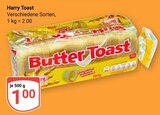 Toast im Angebot bei GLOBUS in Neubrandenburg Toast Angebote von Harry bei GLOBUS Neubrandenburg für 1,00 €