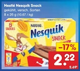 Netto Marken-Discount Lemgo - Nesquik Snack Angebot im Prospekt Nesquik Snack bei Netto Marken-Discount im Lemgo Prospekt für 2,22 €