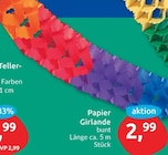 Papier Girlande im Angebot bei budni in Pinneberg Papier Girlande Angebote bei budni Pinneberg für 2,99 €