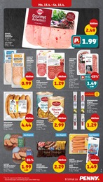 Penny Wurst im Prospekt 