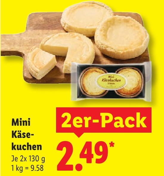Mini Käsekuchen