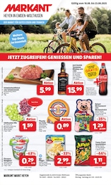 Markant Nordwest Prospekt für Emden: "DER MARKT FÜR GUTES ESSEN UND TRINKEN", 12 Seiten, 18.08.2025 - 23.08.2025