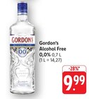 Alcohol Free 0,0% Angebote von Gordon's bei E center Göppingen für 9,99 €