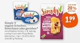 Aktuelles vegane Scheiben, Streichzart oder gerieben Angebot bei tegut in Mannheim ab 1,99 €