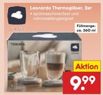 Thermogläser, 2er im Angebot bei Netto Marken-Discount in Gütersloh Thermogläser, 2er Angebote von Leonardo bei Netto Marken-Discount Gütersloh für 9,99 €