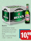 Bier im Angebot bei Markant in Neumünster Bier Angebote von Beck's bei Markant Neumünster für 10,99 €