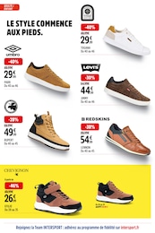 Offre Chaussures Homme dans le catalogue Intersport du moment à la page 6