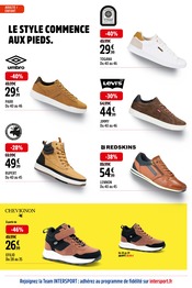 Chaussures Homme Angebote im Prospekt "PRENDRE DE L'AVANCE SUR SES CADEAUX" von Intersport auf Seite 6