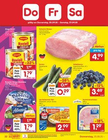 Nudeln im Netto Marken-Discount Prospekt "Aktuelle Angebote" mit 59 Seiten (Freiburg (Breisgau))