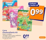 Livre d'autocollants A5 à 0,99 € dans le catalogue Action