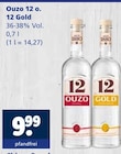 Ouzo 12 Angebote bei Getränkewelt Bottrop für 9,99 €