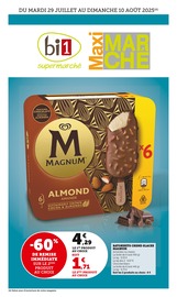 Glace Angebote im Prospekt "bi1 supermarché Maxi MARCHÉ" von Bi1 auf Seite 1