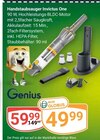 Handstaubsauger Invictus One im Angebot bei GLOBUS in Wolfenbüttel Handstaubsauger Invictus One Angebote von Genius bei GLOBUS Wolfenbüttel für 49,99 €