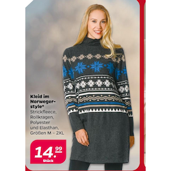 Kleid im Norweger-style