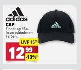 CAP Angebote von adidas bei Marktkauf Reutlingen für 12,99 €