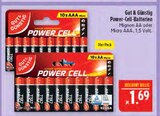 Power-Cell-Batterein im Angebot bei Marktkauf in Altenburg Power-Cell-Batterein Angebote bei Marktkauf Altenburg für 1,69 €