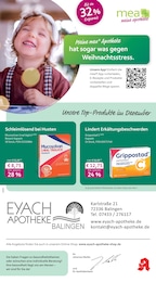 mea - meine apotheke Prospekt für Balingen: "Unsere Dezember-Angebote", 4 Seiten, 01.12.2025 - 31.12.2025
