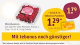 Aktuelles Himbeeren Angebot bei tegut in Mannheim ab 1,29 €