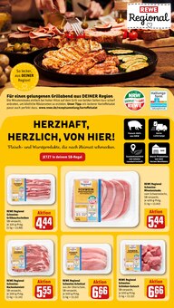 Schweinefleisch im REWE Prospekt "Dein Markt" mit 30 Seiten (Mülheim (Ruhr))