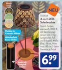 4-in-1-LED-Solarleuchte von CASALUX im aktuellen ALDI SÜD Prospekt für 6,99 €