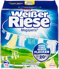 Weißer Riese Megaperls Vollwaschmittel von Henkel im aktuellen REWE Prospekt für 3,59 €